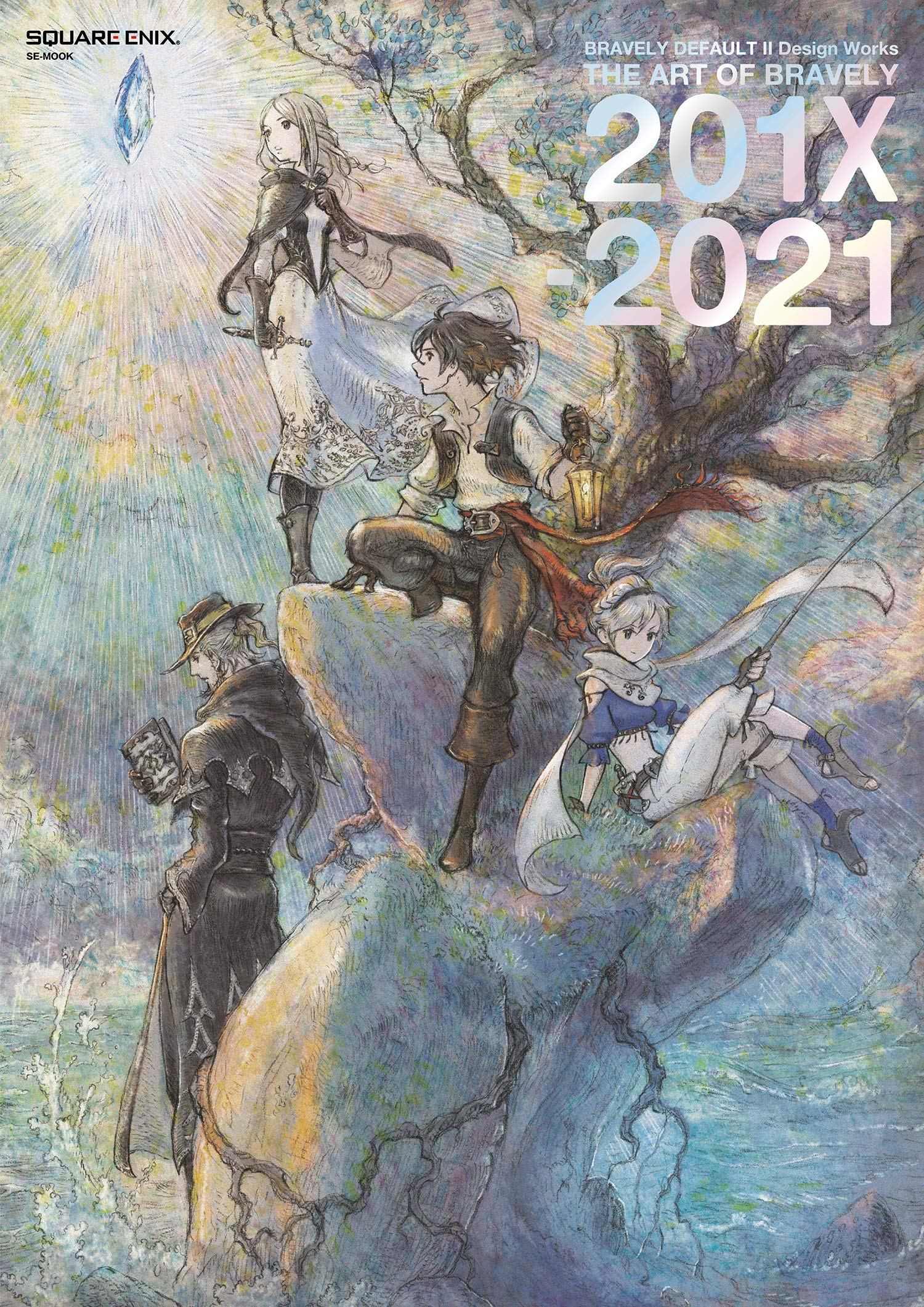 BRAVELY DEFAULT Design Works THE ART OF BRAVELY 2010-2013 256page